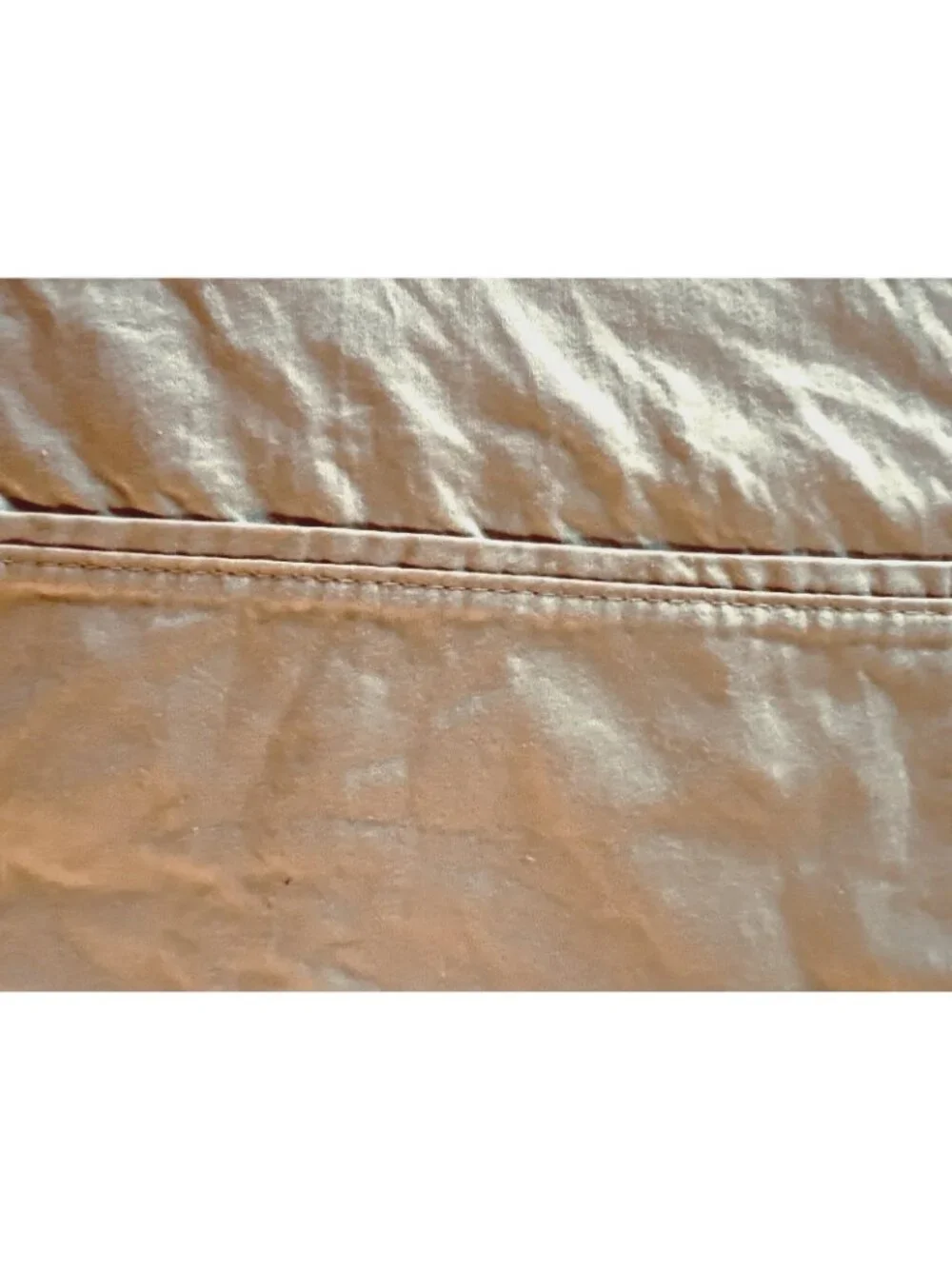 100% Combed COTTON Full FLAT Sheet Yellow Gold Preston Home Collection 86
